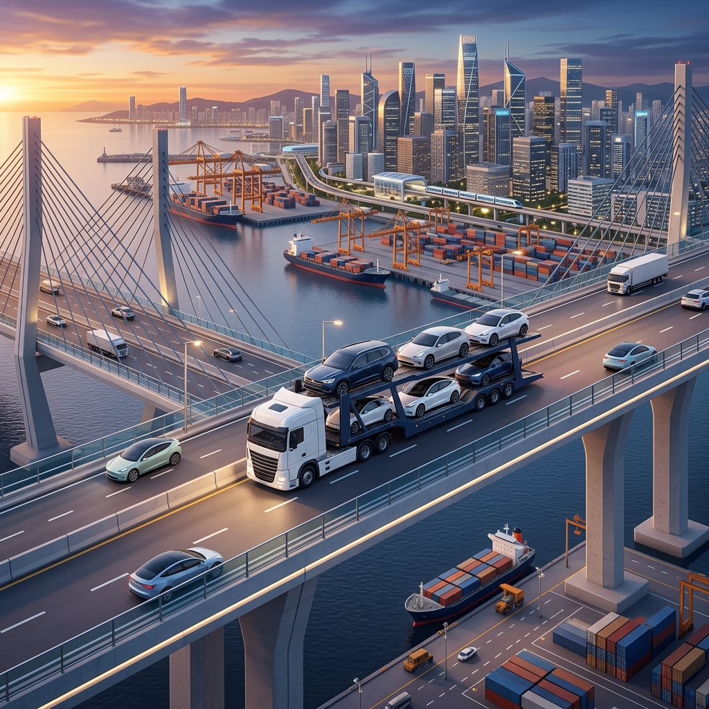 Premium 3D-Grafik für Auto Export in Marl